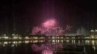 Epcot New Year's Eve Fireworks 2021-2022