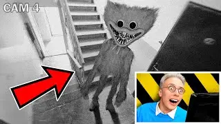 HUGGY WUGGY aus POPPY PLAYTIME in real life auf VIDEO KAMERA zu HAUS erwischt