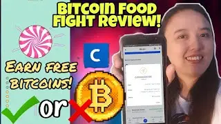 EARN FREE BITCOINS INSTANTLY? | BITCOIN FOOD FIGHT APP REVIEW! | FREE BITCOINS CASH VIA COINBASE!