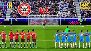 BRENTFORD VS CRYSTAL PALACE FULL PENALTY SHOOTOUT#AMERICAN#ALGORITHM#EFOOTBALL2026#SOCCERGAME#USA#,⚽
