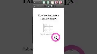 How to Stretch Tables in LaTeX