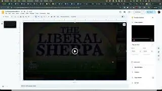 Google Slides Video Embed Walkthrough