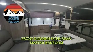 Front kitchen and rear master bedroom the new 2024 Grand Design Imagine 2660BS