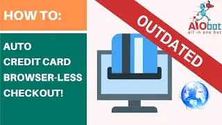 AIO Bot Demo w/ Auto Creditcard Browserless Checkout