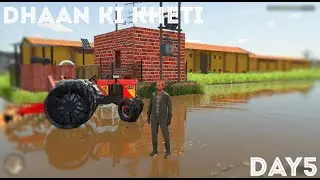 Ecier 241 tactor Italian Rice Map Gameplay! DHAAN KI KHETI in Hindi gameplay!FS25
