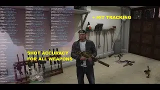 Shot Accuracy for ALL weapons and Hit tracking mod