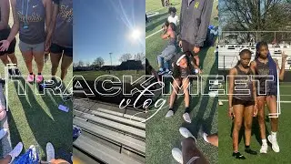 TRACK MEET VLOG: spend the day with the track team! | *Dual Meet Edition* | ♡︎