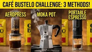 $5 coffee. AeroPress vs. Moka Pot vs. Portable Machine. Which one wins?
