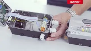 Assembly of the GEM&Uuml; 1435 positioner