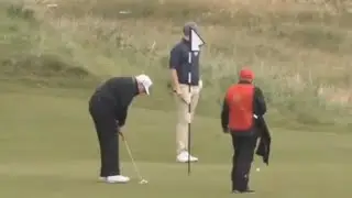 Golf Community In Agreement On President Trump's Controversial Putt