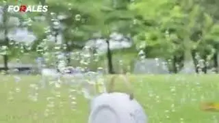 FORALES SUMMER SNAIL BUBBLE MACHINE