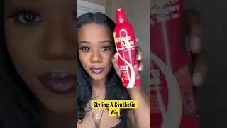Styling A Synthetic Wig Mane Concept SYNTHETIC RCHT206 HAEZEL #shorts #syntheticwigs #itsjusstika