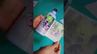 Sipper bottle printing 🍶 #photoprinting #bottleart #design #customization #art
