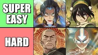 Avatar Legends Character Overviews: Easiest / Hardest Characters Tier List