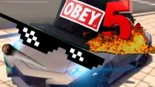 Extreme car driving simulator thug life #5 (thug life moments)