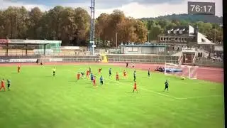 Noel Aseko Nkili debut goal on his first FC Bayern M&uuml;nchen U19 appearence