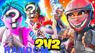 ICH habe mit MEINEM KUMPEL ein 2V2 gegen 2 RANDOM TYPEN gemacht, die mich GEADDET haben