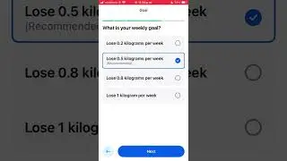 My Fitness Pal Account Set Up