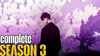 solo leveling  SEASON 3 final episode /Jinwo VS Dragon King// anime max
