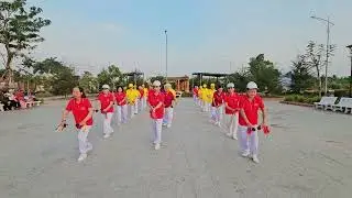Dân vũ - Bài ca tự túc- Giao lưu CLB dân vũ xã Bình Đại và Xã Lộc Thuận - tỉnh Vĩnh Long