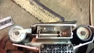 How to put new belt on older Stanley belt sander