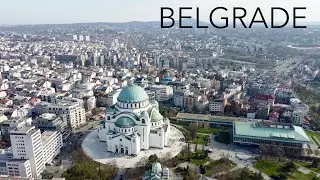 🇷🇸 Epic Drone Flight Over St. Sava Church. Belgrade Views 🌇