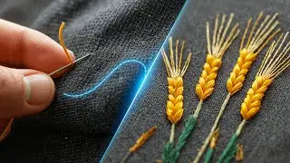 Mending Holes with Wheat Embroidery Can Be a Challenge