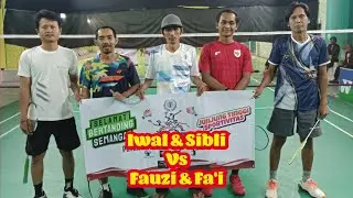 PPS Cup1 ● Iwal & Sibli Vs Fauzi & Fa'i ● Tenth Round Qualification