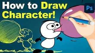 How To Draw A Cartoon Character!(Clas72) ll Cartoon Drawing ll Character Design Tutorial
