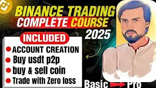 How to Use Binance in 2025 | Create, Verify & Trade USDT (Full Beginner Tutorial) Urdu/Hindi 