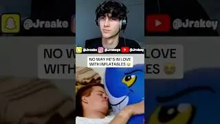 He&rsquo;s in love with inflatable animals 😭 #funny #strange #viral #fyp #shorts