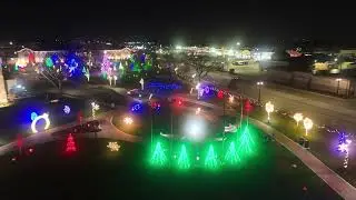 Christmas Lights on the Addison Village Green_2023