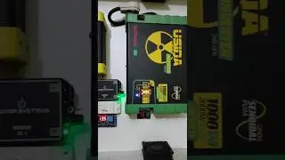 Sistema Off Grid 24hrs Quase 2 Anos, Inversor Usina 1000w 12v, Powmr 60A, Transfer&ecirc;ncia Autom&aacute;tica.