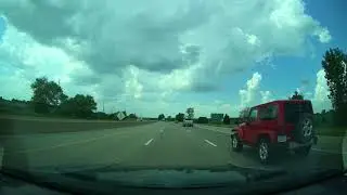 Chicago, Illinois to Omaha, Nebraska Time Lapse