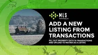 Adding Listing from TransactionDesk
