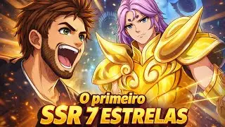 🔥 EP.34 | MU NOSSO PRIMEIRO SSR 7 ESTRELAS! UP ABSURDO DE PODER | Saint Seiya EX – Começando do Zero