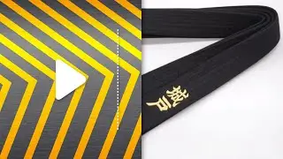 How to embroider a judo/karate belt - Brother PR embroidery series
