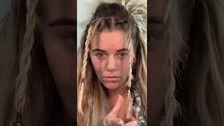 viking hair tutorial #series #netflix #vikings #viral