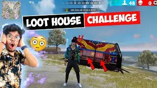 ULTRA LVL 🥵 I ONLY LOOT FROM LOOT HOUSE CHALLENGE 😎 - GARENA FREE FIRE
