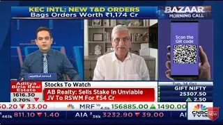 KEC International | ₹1,174 Cr T&D Orders | Mr. Vimal Kejriwal talks on Growth Momentum