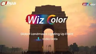 Dahua Technology India - Landmark Lighting Up Event WizColor camera