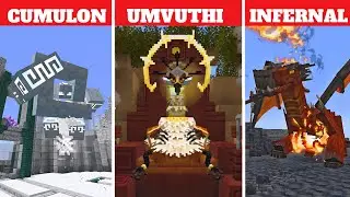 MINECRAFT STRONGEST BOSSES VS ME ! #3