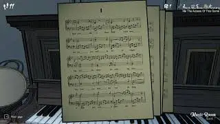 Blue Prince How to solve Music Room Puzzle and Get Conservatory Drafting Pool