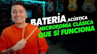 Así grabamos baterías reales: microfonía clásica que sí funciona