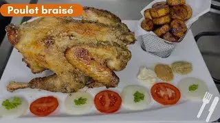 Recette du Poulet brais&eacute; bien d&eacute;taill&eacute;/Poulet entier au four (cuisine Camerounaise)