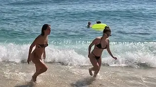 Kaputas Beach, Antalya Virtual Walk at Beach, Turkey 🌊