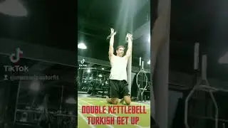 Double Kettlebell Turkish Get Up