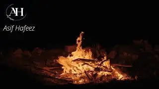 Peaceful Piano & Campfire at Night 🌙🔥 | Relaxing Music for Deep Sleep & Calm.