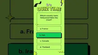 🎬 Hollywood Trivia Quiz! Can You Get All 3 Right? | World Facts Quiz #shorts  #quiz #trivia