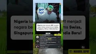 #nigeria #indonesia #hutang #negara #pemerintah #korupsi #china #singapura #prabowo #imf #lunas